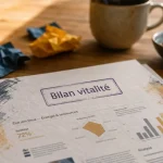 Bilan de vitalité naturopathie pdf sur table, plan d’anamnèse en 3 axes