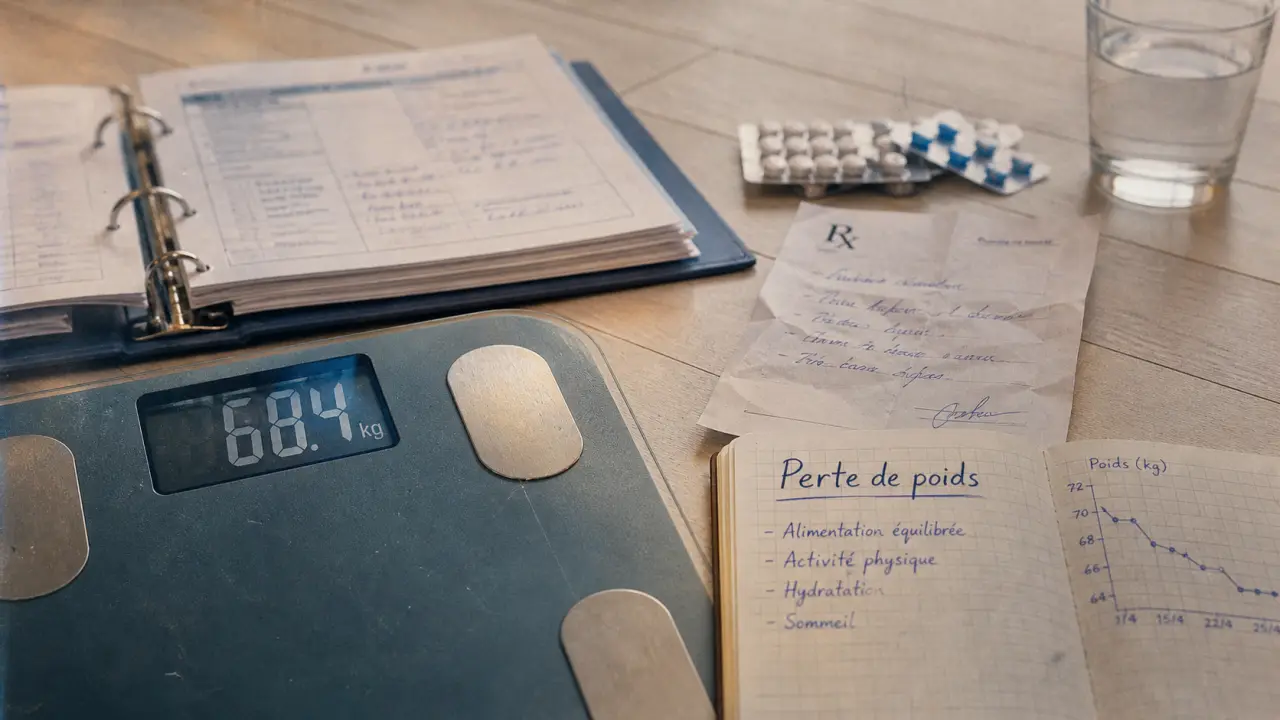 Coveram et perte de poids : déshydratation, signe à surveiller
