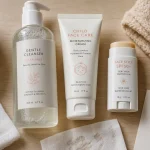Soin visage enfant : routine douceur contre peau qui brille