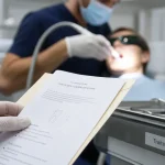 Traitement parodontite laser prix en salle dentaire avec laser