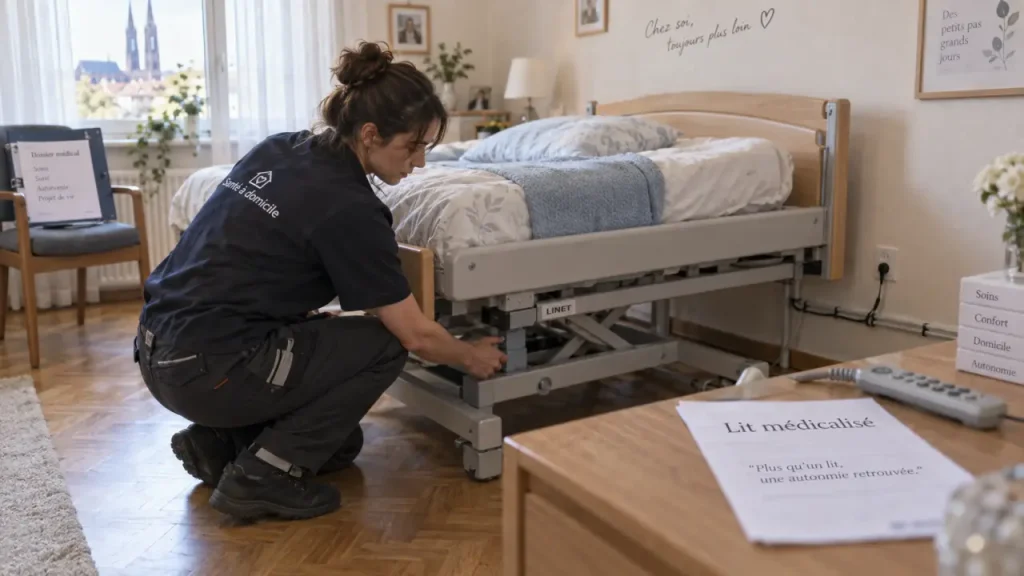 Louer un lit médicalisé à Strasbourg : livraison, installation et prise en charge clarifiées