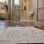 Rénovation salle de bain PMR : douche antidérapante et barre d’appui pour éviter les chutes