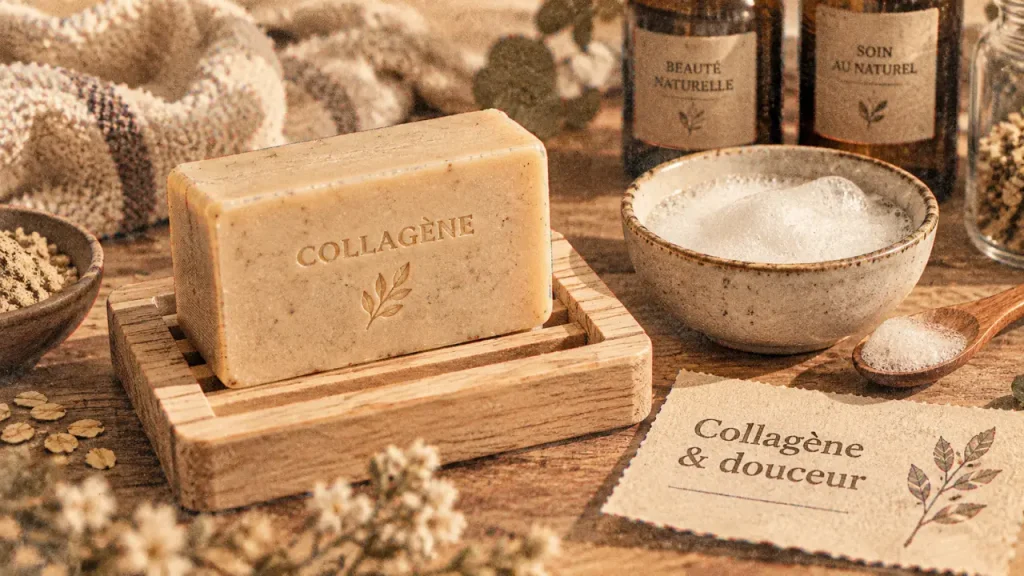 Savon au collagène bienfaits : confort cutané et peau douce