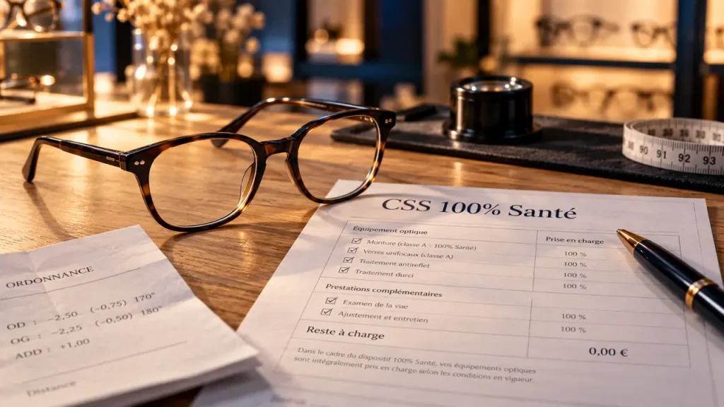 CMU lunettes remboursement 100% Santé