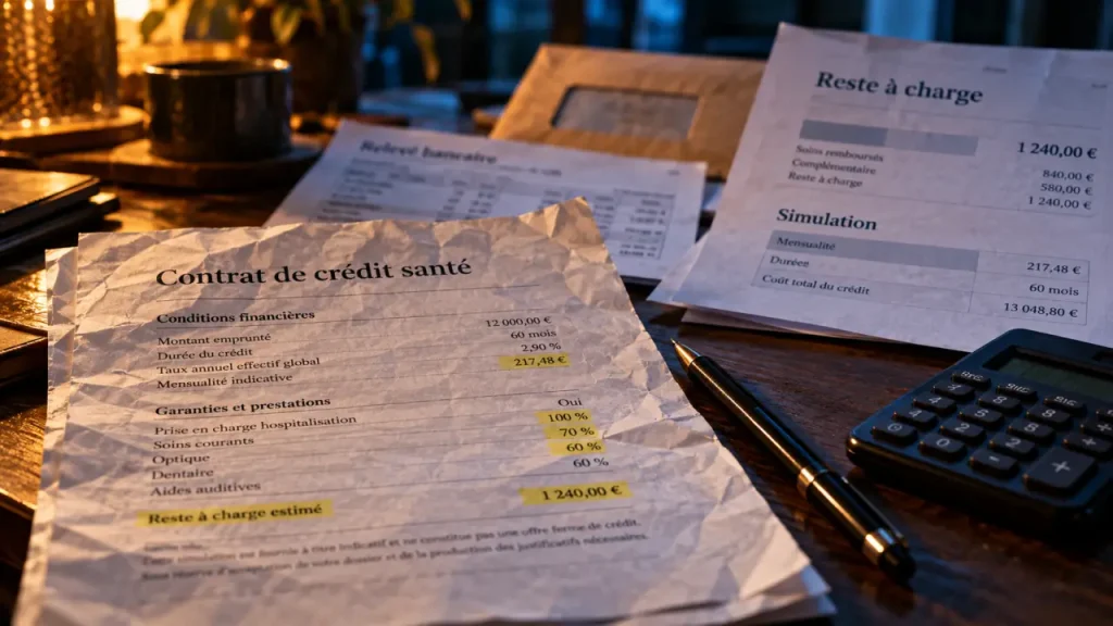 Crédit santé : petite mensualité, financement coûteux
