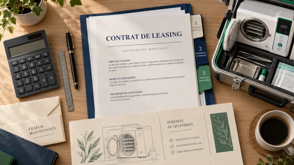 Leasing matériel médical pour préserver sa trésorerie et estimer le coût total