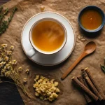 Mal de gorge tisane : cinq plantes médicinales, miel, citron et gingembre