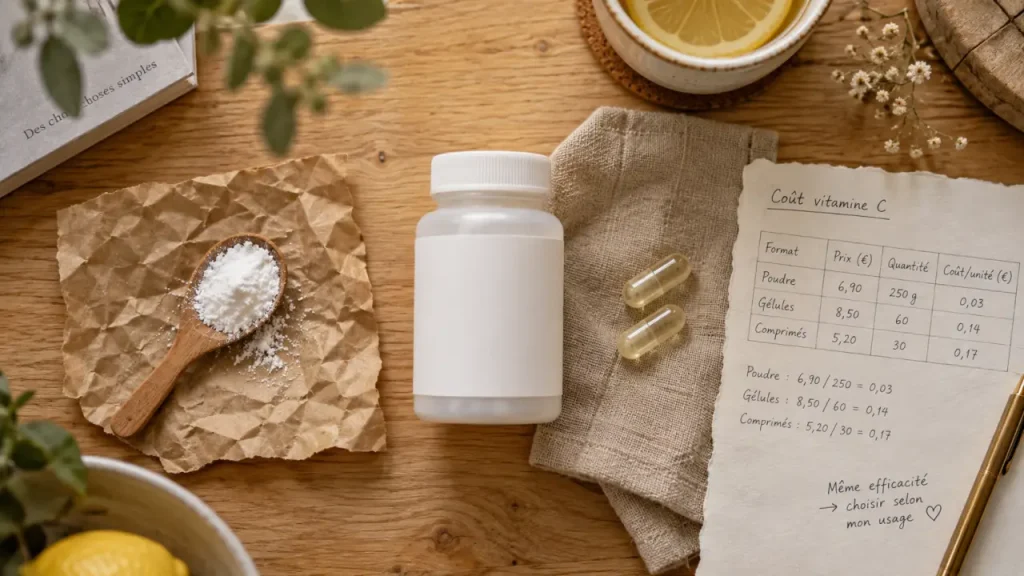 Meilleures vitamines C : 4 formes à comparer