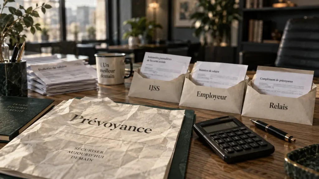 Mutuelle maintien de salaire : dossier prévoyance, IJSS et employeur